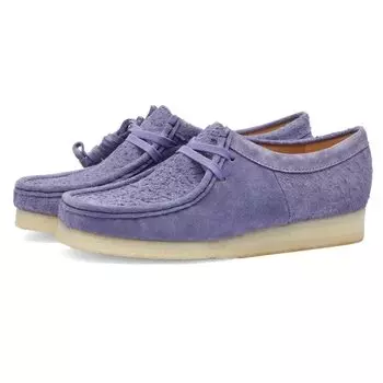 Мокасины Clarks Originals х Danille Cathari Wallabee, сиреневый