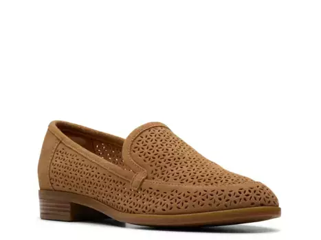 Мокасины Clarks Trish Cove, бежевые