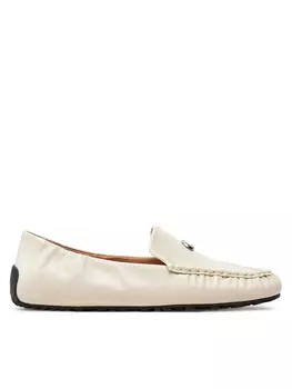 Мокасины Coach, экрю