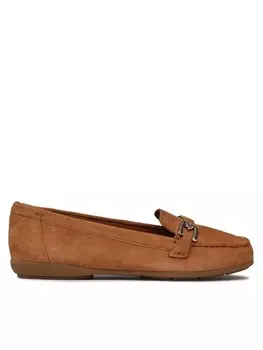 Мокасины D Annytah Moc Geox, коричневый