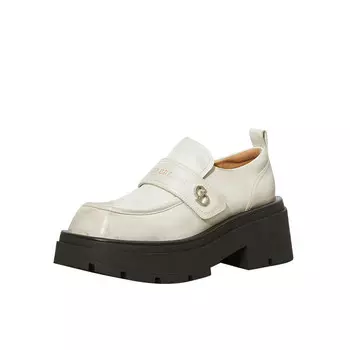 Мокасины Deep Breath на липучке, белый