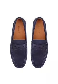 Мокасины Desa, темно-синий