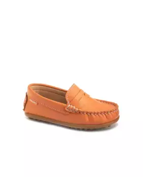 Мокасины для мальчиков из оранжевой ткани Pablosky, оранжевый