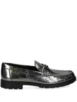 Мокасины Джоселин Coach, серебряный