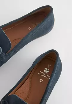 Мокасины FOREVER COMFORT BOW DRIVER REGULAR FIT Next, синий