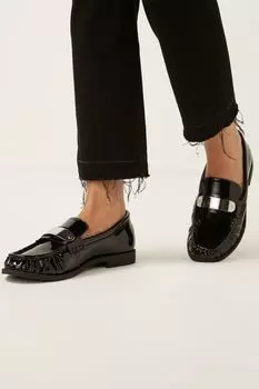Мокасины Forever Comfort с металлическими украшениями Next, черный