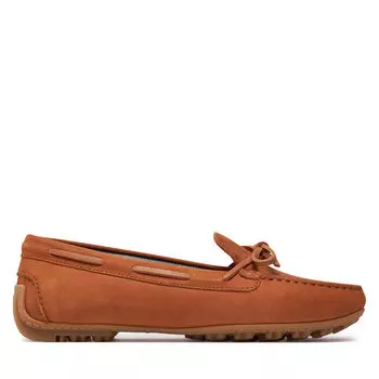 Мокасины Geox D Kosmopolis + Grip D45RCB 0DP43 C6N5F Cognac/Camel, коричневый