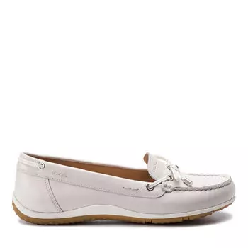 Мокасины Geox D Vega Moc B D92DNB 043BC C1002 Off White, белый