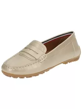 Мокасины Geox, золотой