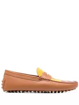 Мокасины Gommino из коллаборации с Moncler x Tod's Palm Angels, коричневый