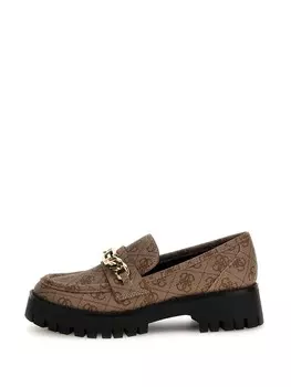 Мокасины GUESS Moccasins, бежевый