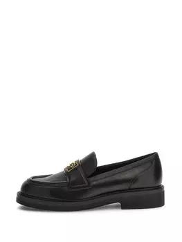Мокасины GUESS Moccasins Shuttle, черный