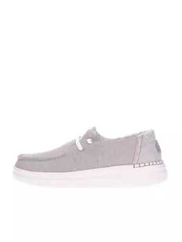 Мокасины Hey Dude, серый