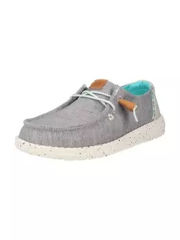 Мокасины Hey Dude, серый