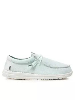 Мокасины Hey Dude, зеленый