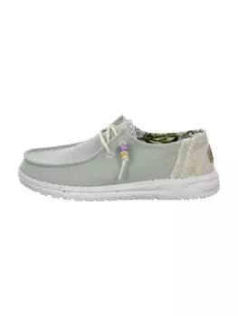 Мокасины Hey Dude, зеленый