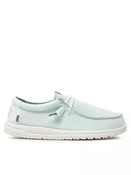 Мокасины Hey Dude, зеленый