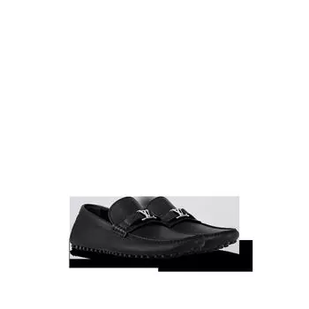 Мокасины Хоккенхайм Louis Vuitton, черный