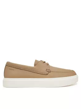Мокасины Hybrid Lace Up Boat Lth HM0HM01812 Calvin Klein, коричневый