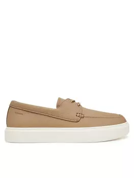 Мокасины Hybrid Lace Up Boat Lth HM0HM01812 Calvin Klein, коричневый