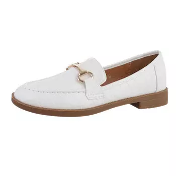 Мокасины Ital Design, кремовый