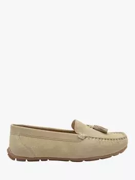 Мокасины из бутовой кожи Ravel, серо-коричневый