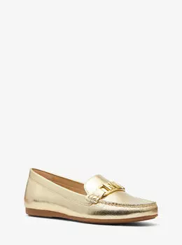 Мокасины из искусственной кожи цвета металлик Camila Michael Kors, желтый