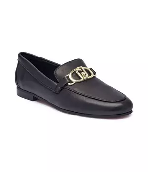 Мокасины кожаные Liu Jo Lord Emel 01, черный