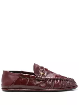 Мокасины Le Loafer Saint Laurent, красный