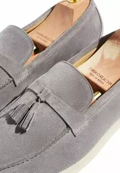 Мокасины LEANDRO Scarosso, серый
