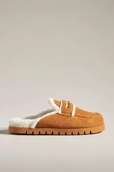 Мокасины Maeve из искусственной овчины, коричневый