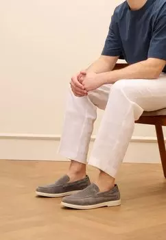 Мокасины Manfield, серый