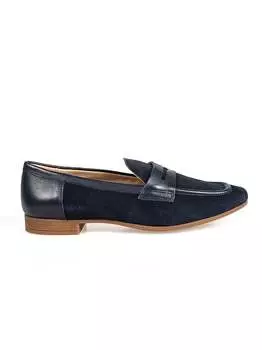 Мокасины Marlyna C женские темные Geox, синий