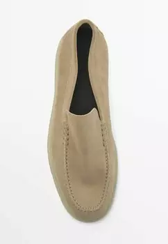 Мокасины Massimo Dutti, светло-коричневый