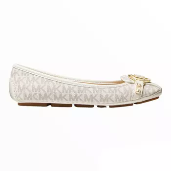 Мокасины Michael Michael Kors Fulton Studded Logo, белый