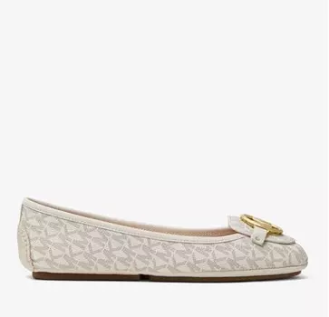 Мокасины Michael Michael Kors Lillie Logo, светло-бежевый
