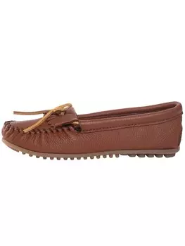 Мокасины Minnetonka Deerskin Kilty, карамель/светло-коричневый