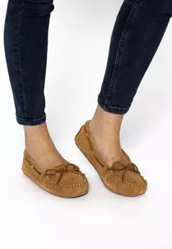 Мокасины Minnetonka, коричневый