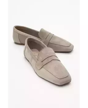 Мокасины Morne из замши и кожи Forever & Always Shoes, коричневый/бежевый