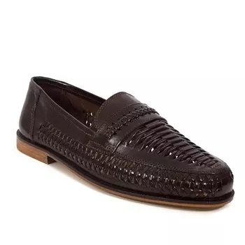 Мокасины Puebla loafer Deer Stags, dark brown