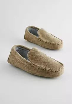 Мокасины REGULAR FIT TEXTURED Next, бежевый