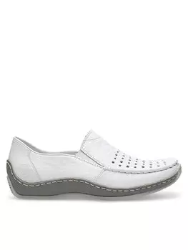 Мокасины Rieker, белый