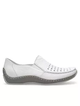 Мокасины Rieker, белый