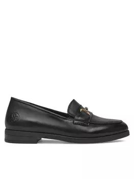 Мокасины Rieker, черный