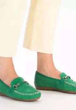Мокасины Rieker, цвет grn