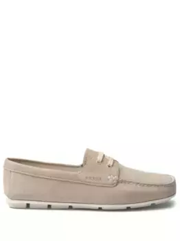 Мокасины с бантом Prada, нейтральный