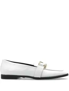 Мокасины с логотипом Furla, белый
