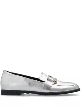 Мокасины с логотипом Furla, серый