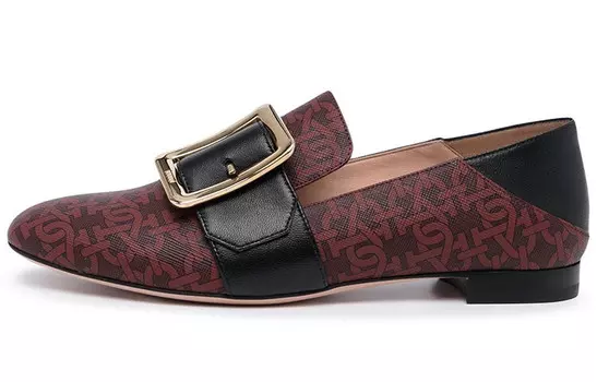 Мокасины с пряжкой Bally