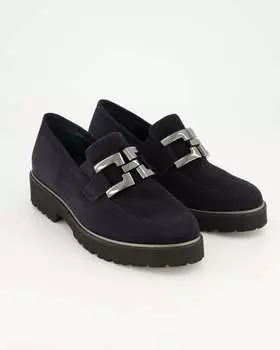 Мокасины Semler Slipper & Mokassins с пряжками, синий